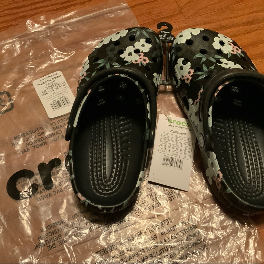 CROCS Baya printed clog - Tropical floral